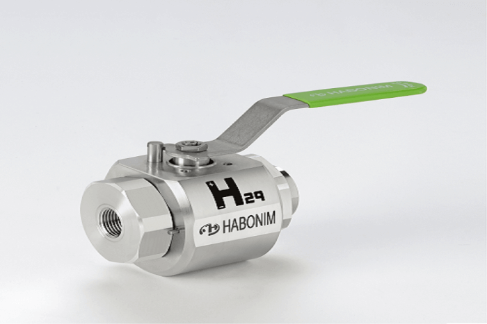 High Pressure Hydrogen ball valve: 3 pieces | Habonim : Habonim